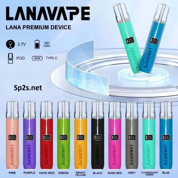 Lana皮革电子烟主机 | 10色可选 | 磁吸换弹式设计 | 兼容SP2S/悦刻等多品牌烟弹：圖片 1