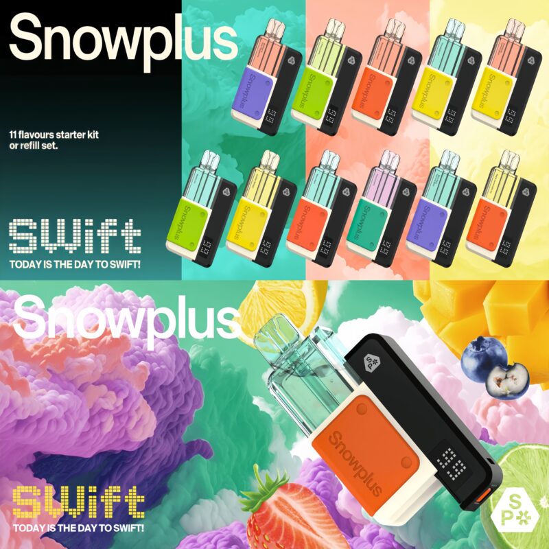 Snowplus 積木系列 一次性電子煙